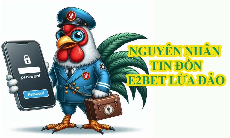 Sự thật nhà cái E2bet lừa đảo?