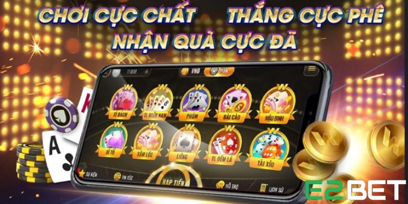 Giải thưởng siêu hời tại Game bài E2bet