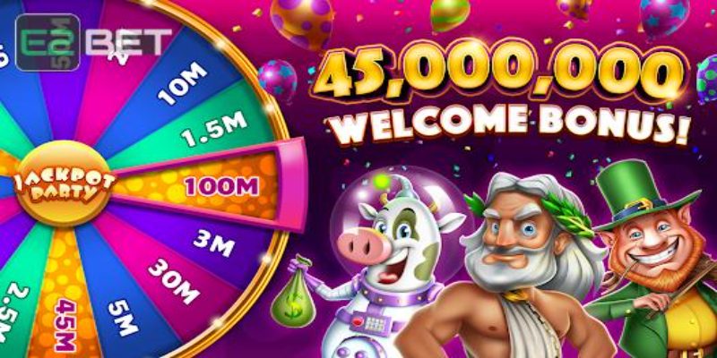 Game slot E2bet có giải thưởng lũy tiến