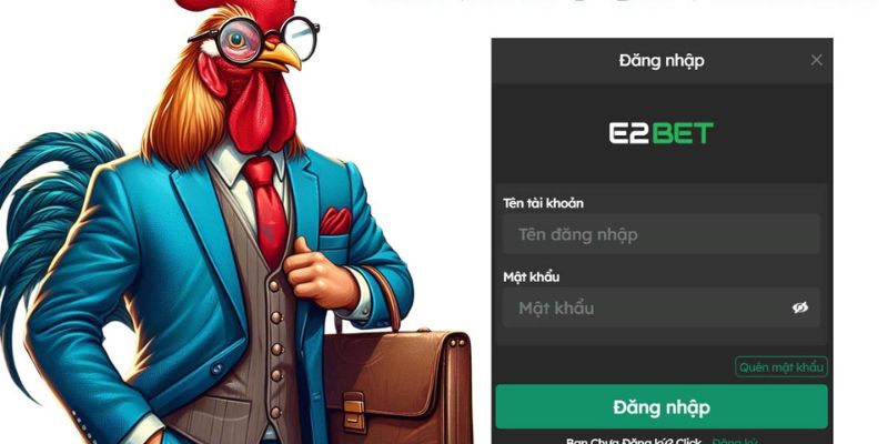 Do lượt truy cập cùng lúc link vào E2bet