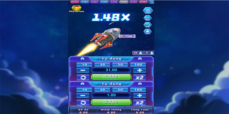 Luật chơi Crash E2bet đơn giản