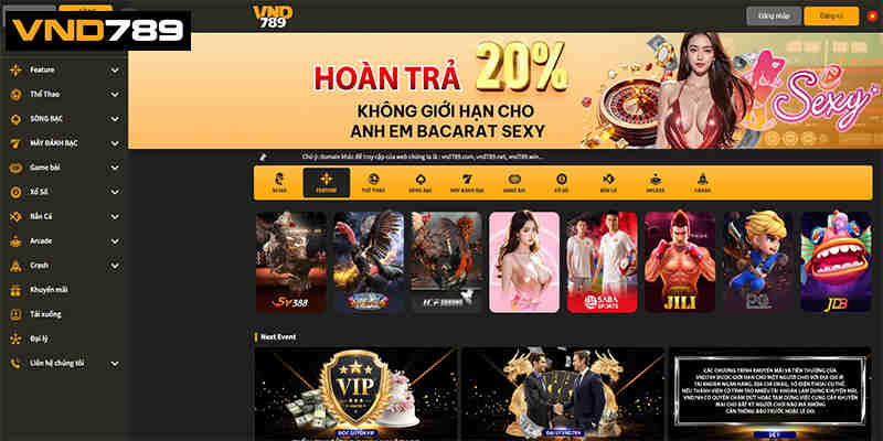 Trang chủ VND789 uy tín hàng đầu 2025