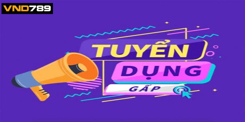 Tuyển dụng VND789 là cơ hội tìm việc tốt nhất hiện nay